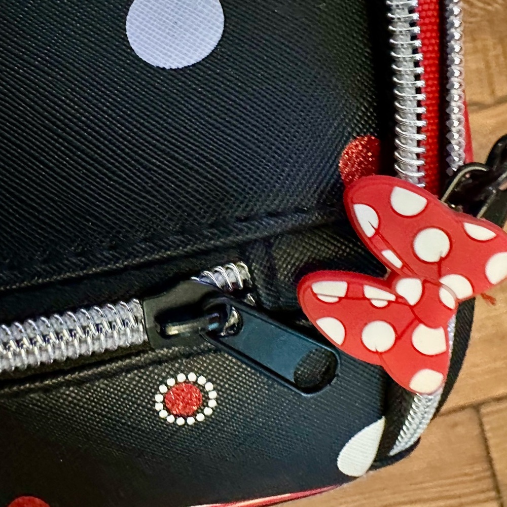 Minnie Mouse “Best Day Ever” Polka Dot Rolling Suitcase from Disney Parks - Picture 8 of 15